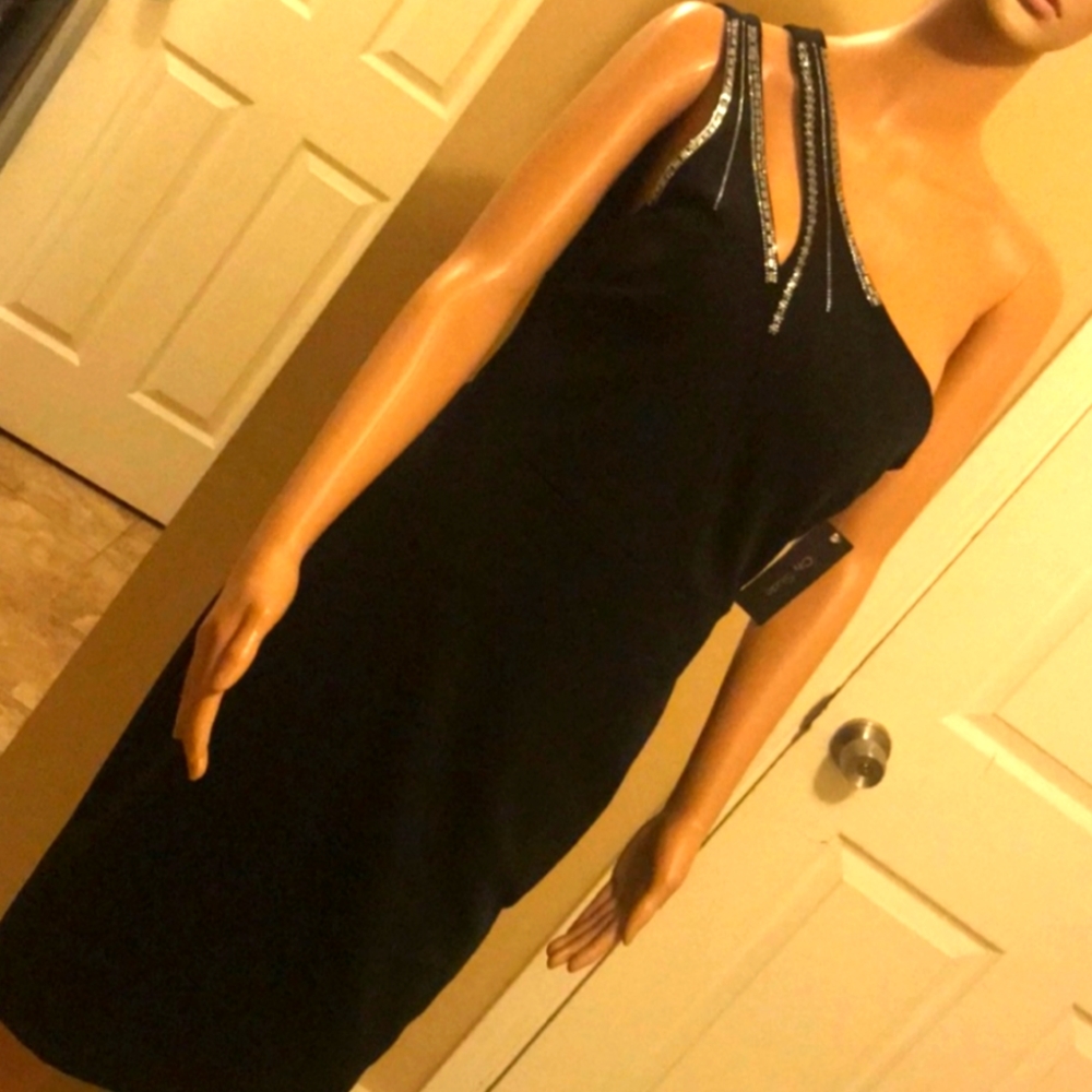 Formal one strap pencil dress